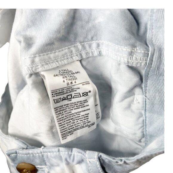 GAP High Rise Tie Dye Cuffed Shorts - Picture 6 of 6